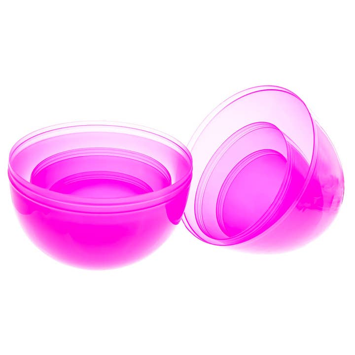 BestPysanky - Wholesale Decorative Tabletop Object - 3 Giant Easter Eggs One and Two Large Pink Plastic Eggs