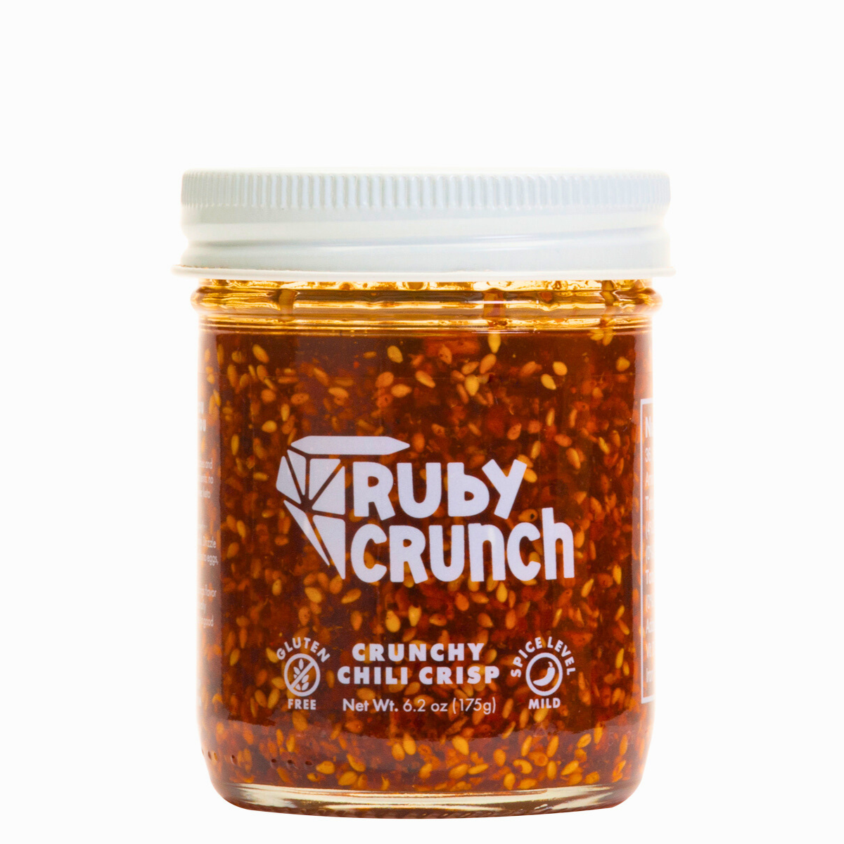 5 Lakes Flavor - Wholesale Sauce - Chili Crisp with Olive Oil – Ruby Crunch Original, 8oz Jar1