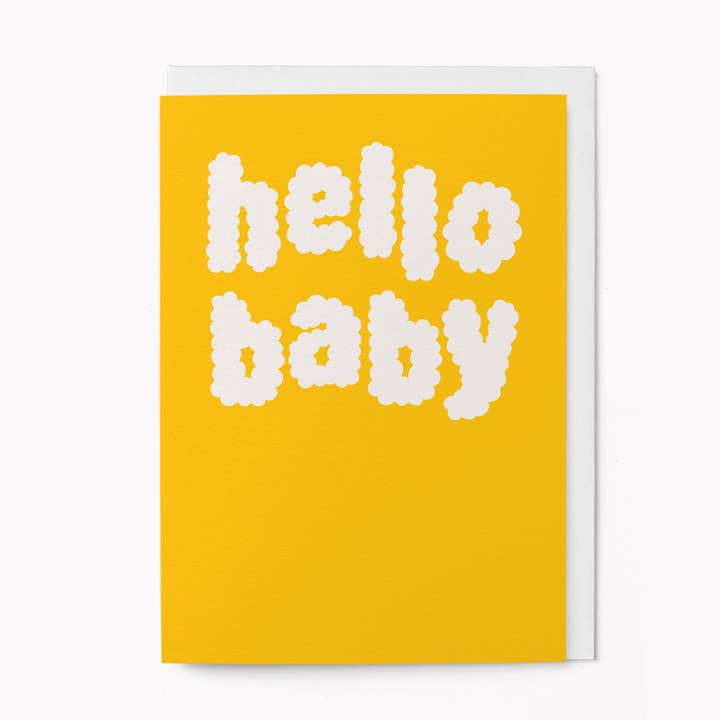 Hello Baby - Greeting Card for wholesale by Graphic Factory