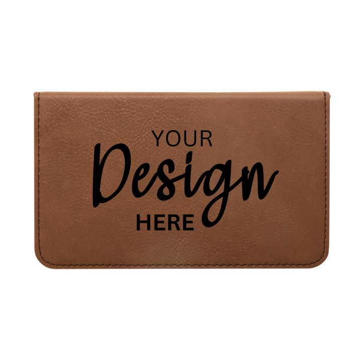 Your Logo/Design Weinbesteck aus Kunstleder, 2-teilig für den Großhandel von Cabin and Reel Engraving