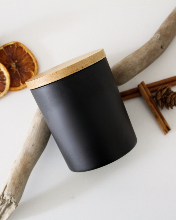 Wholesale Candles - Wholesale Jar/Filled Candle - 8 oz Wholesale Matte Black Candles | Best Sellers6
