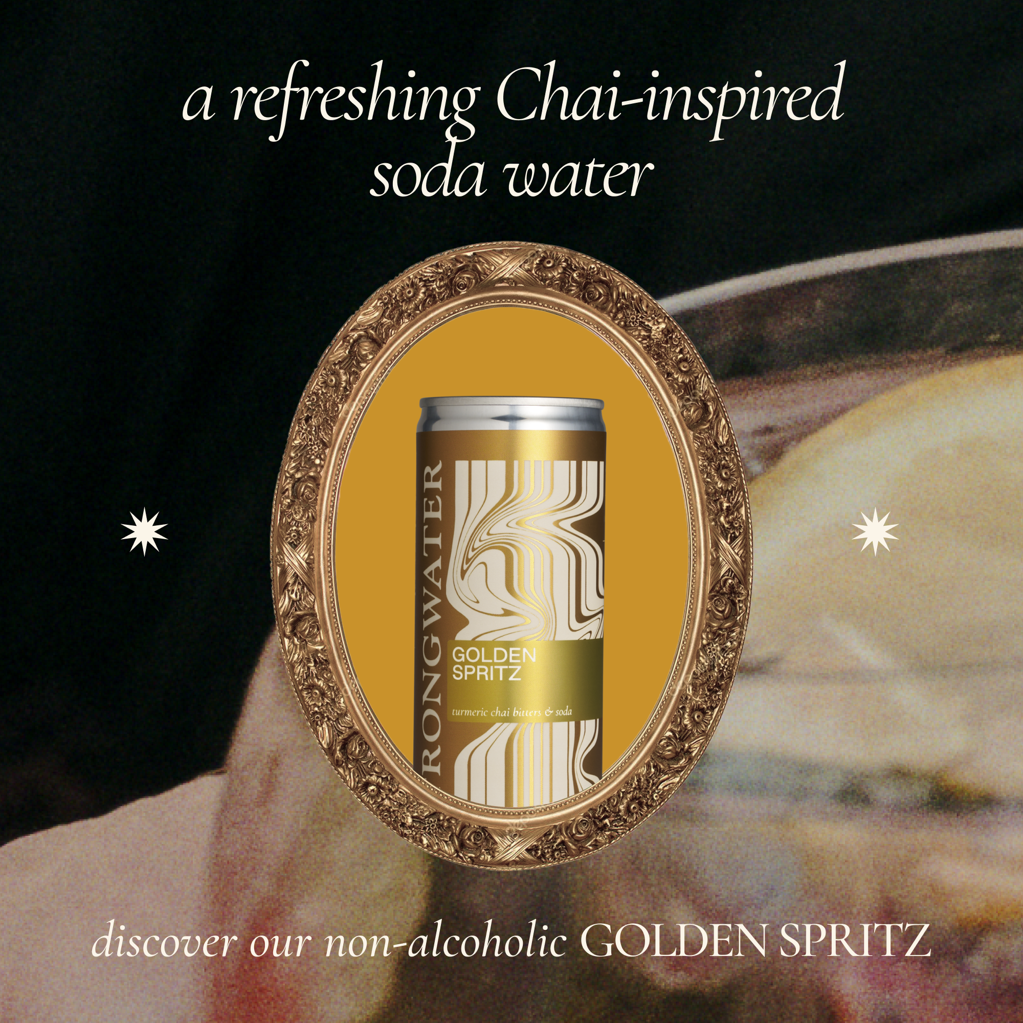 Strongwater – Großhandel Soda/kohlensäurehaltiges Getränk – Sprudelnder NA Golden Spritz - Bitters & Soda2