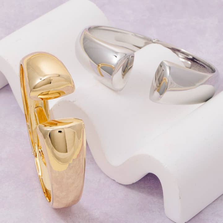 Enkel hængselmanchetarmbånd for engroshandel hos The Looks by Fame Accessories