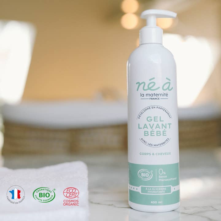 Gel lavant bébé - corps et cheveux pour la vente par Né à la Maternité