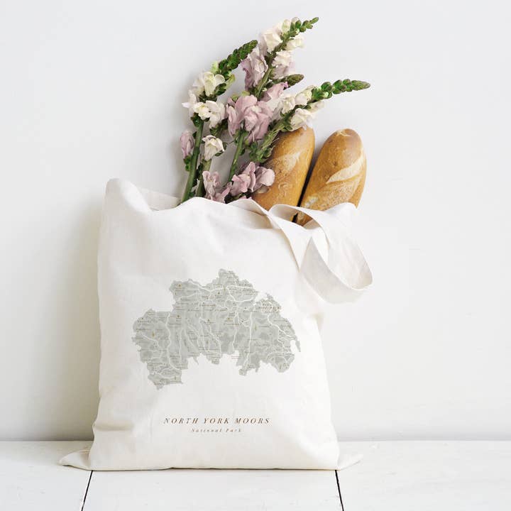 North York Moors Tote Bag for wholesale by Britain Illustrated