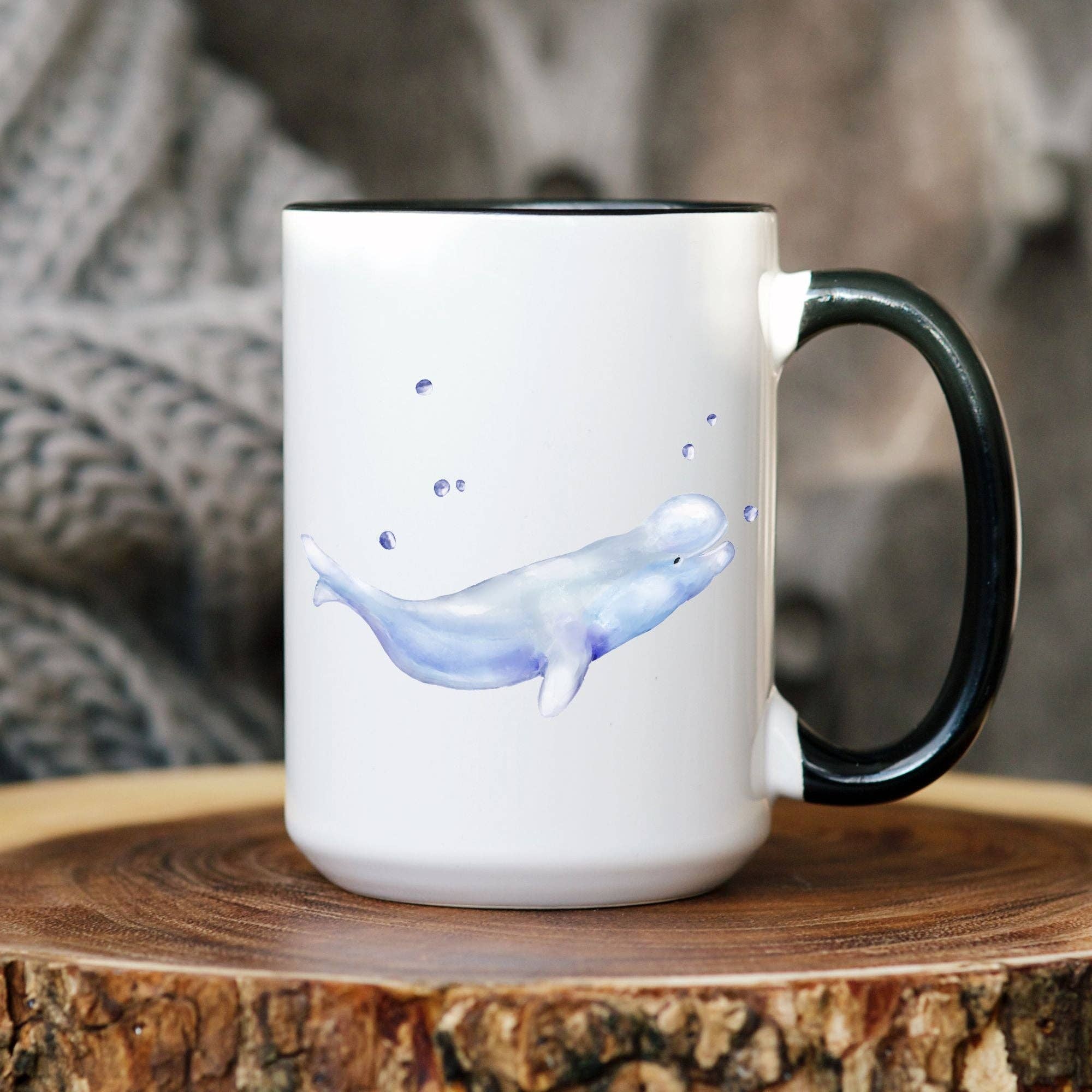 MerikaArt - Wholesale Coffee Mug - Beluga Whale Mug5