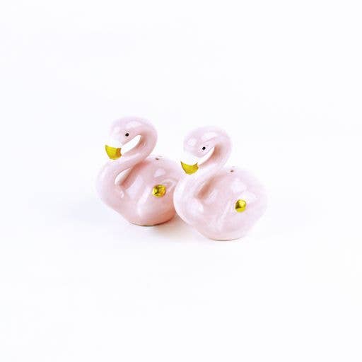 8 Oak Lane - Wholesale Salt & Pepper Shaker Set - Flamingo Salt & Pepper Shaker Set