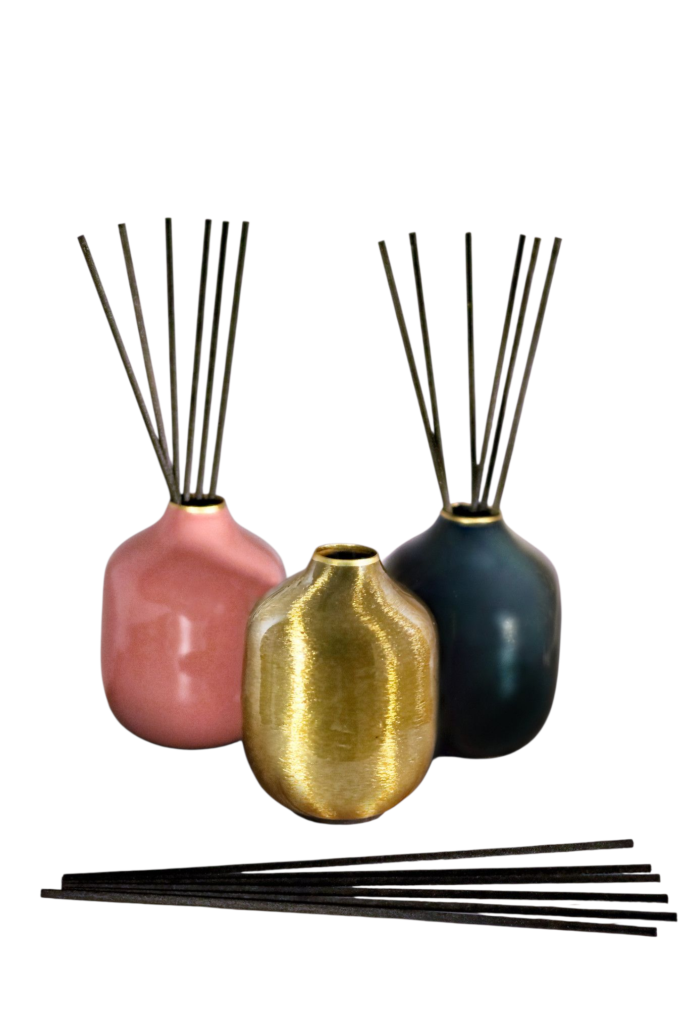 Autour Du Parfum - Wholesale Reed Diffuser - Small Vase for Scented Bouquet: various colors0