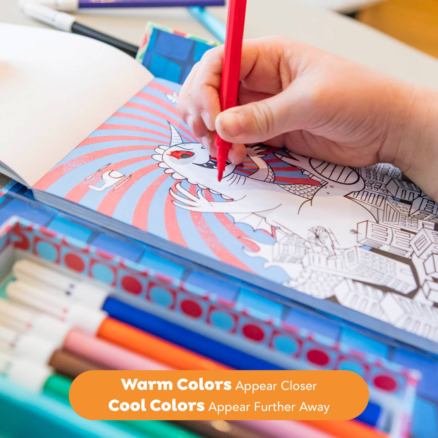 Tiger Tribe - Wholesale Coloring & Activity Book - Kids & Baby - 3D Coloring Set - Sci Fi Fun4