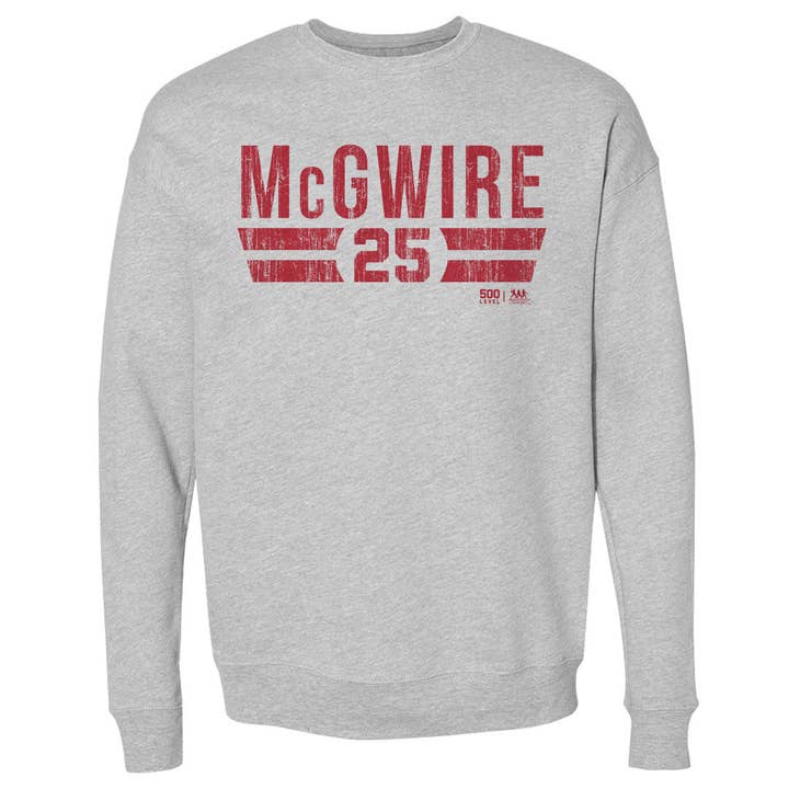 Mark McGwire Police de St. Louis n°5 pour la vente par 500 LEVEL