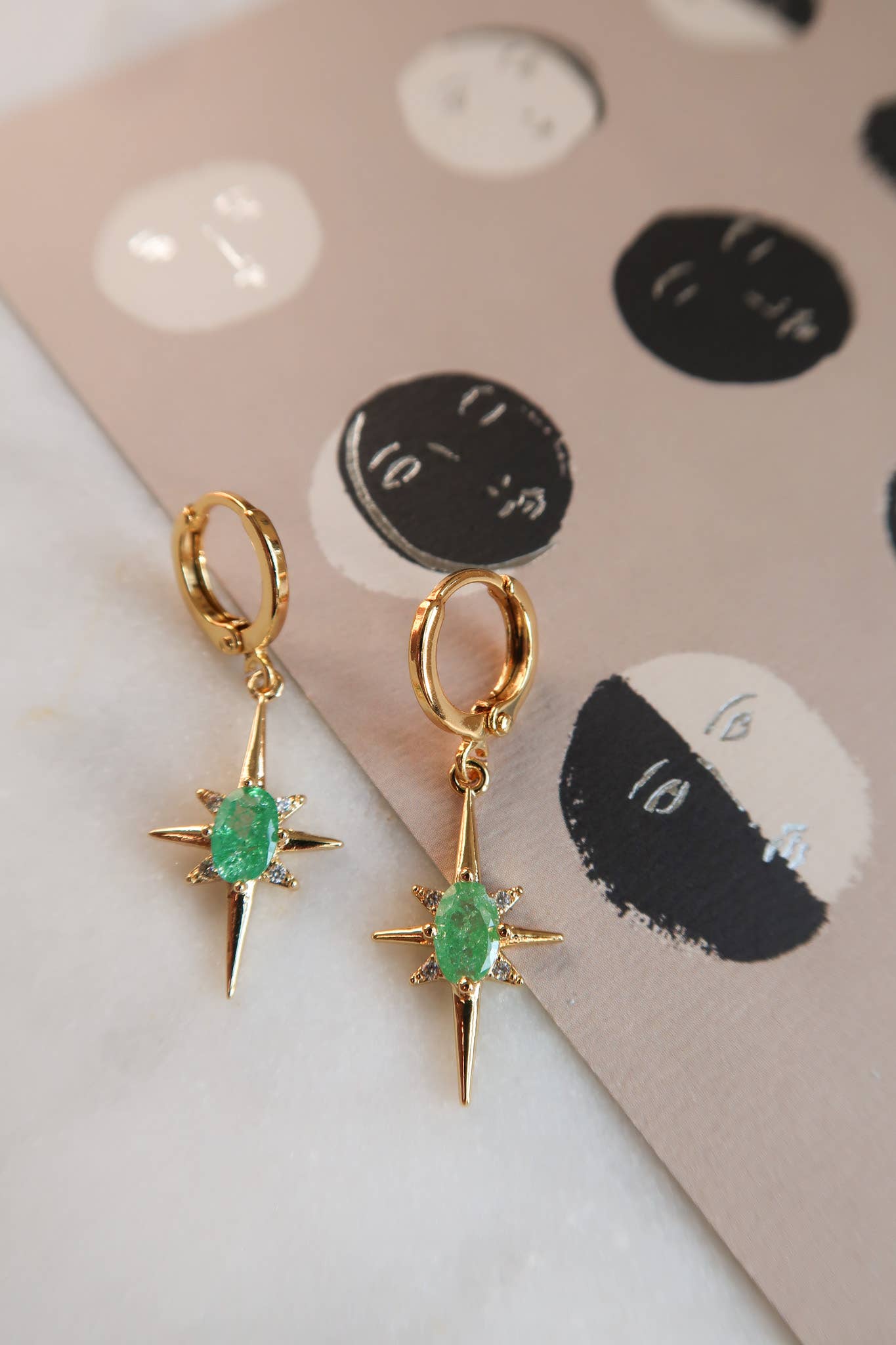 Bittersweet - Wholesale Huggie Earrings - Forest of Stars Earrings5