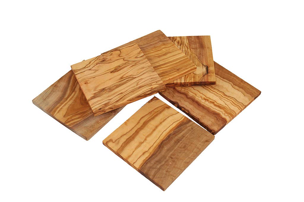 olivenholz-erleben - Wholesale Coasters - Square base 9 x 9 cm for olive wood glasses2