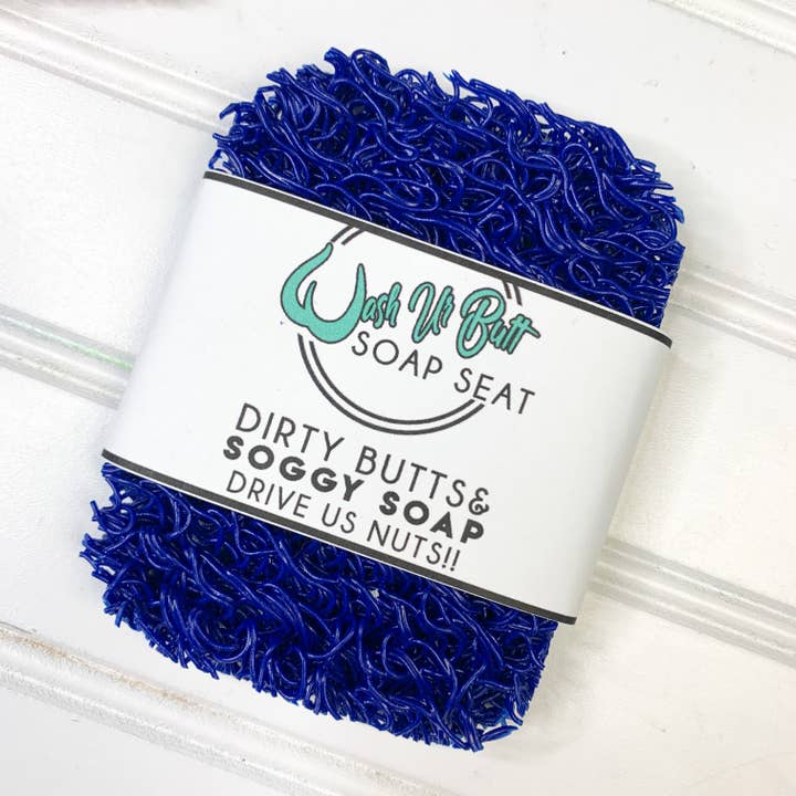 Soap Seat | Blueberry | Soap Saver for wholesale by Wash Ur Butt Soap Bar