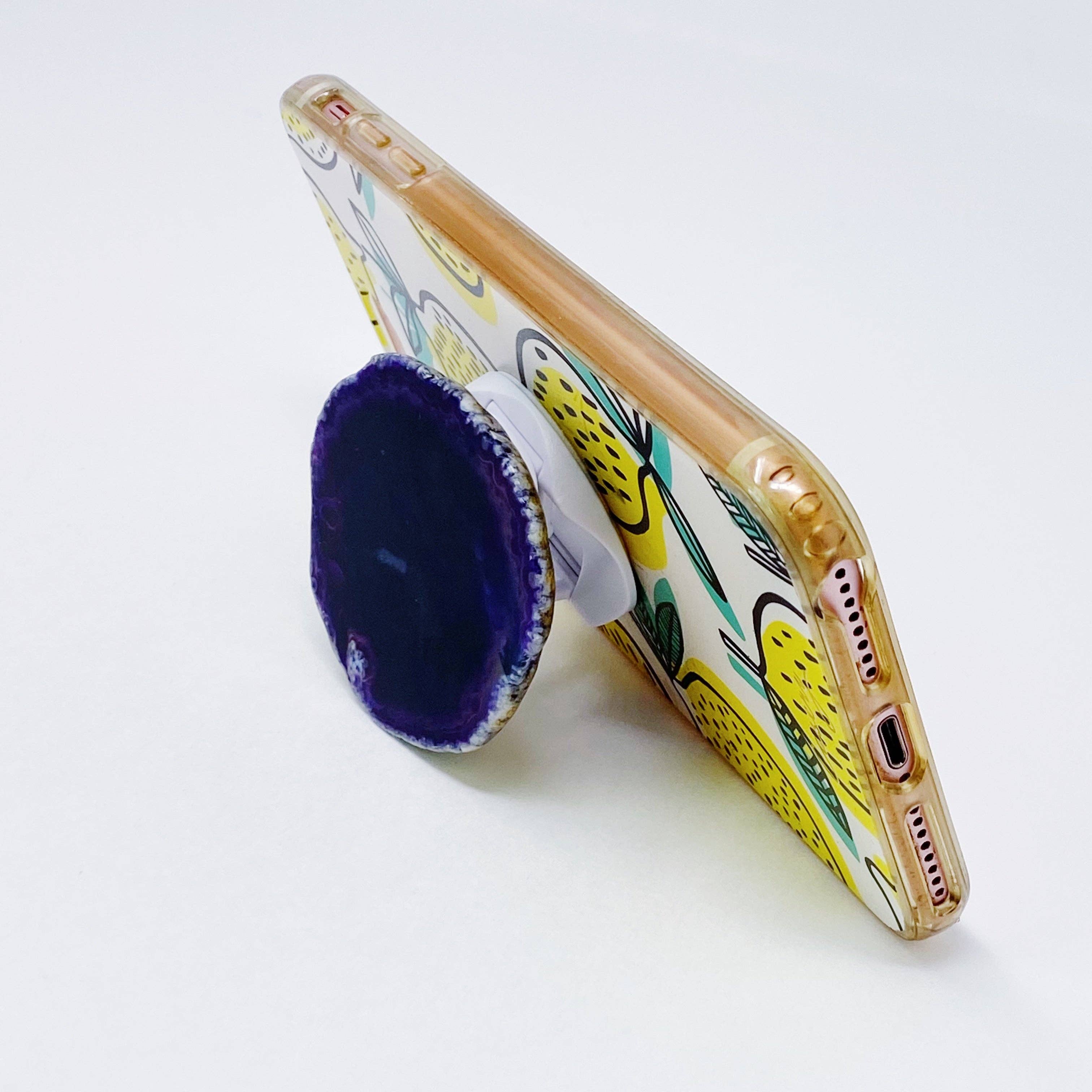 Ellison+Young - Wholesale Phone Grip - Rock Edge Natural Stone Phone Grip9