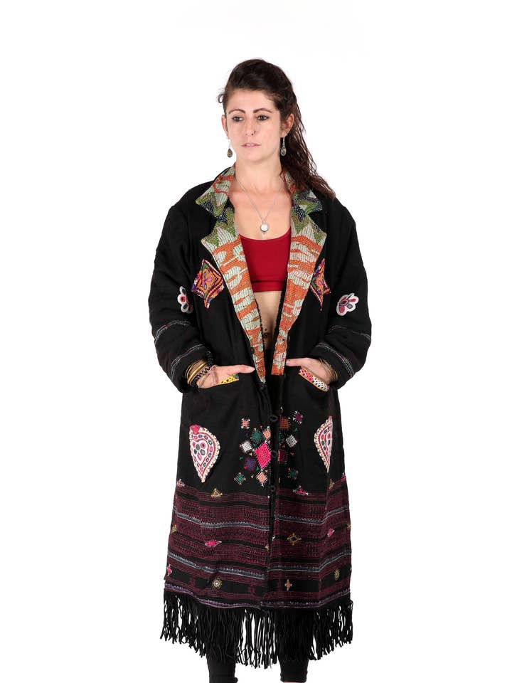 Manteau en laine mérinos n°12 pour la vente par StandAwt