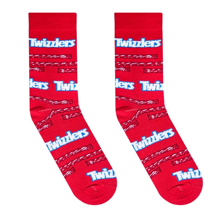 Crazy Socks - Wholesale Socks - Men's - Twizzlers - Mens Crew Folded - Crazy Socks1