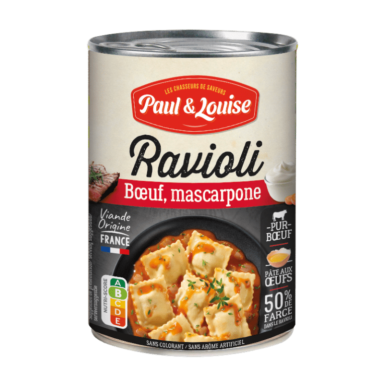 Paul & Louise - Wholesale Pasta - Pure Beef Ravioli (400g)1