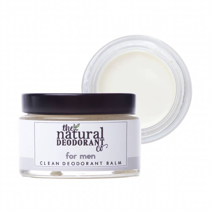 Clean Deodorant Balm for Men 55g for wholesale by The Natural Deodorant Co.