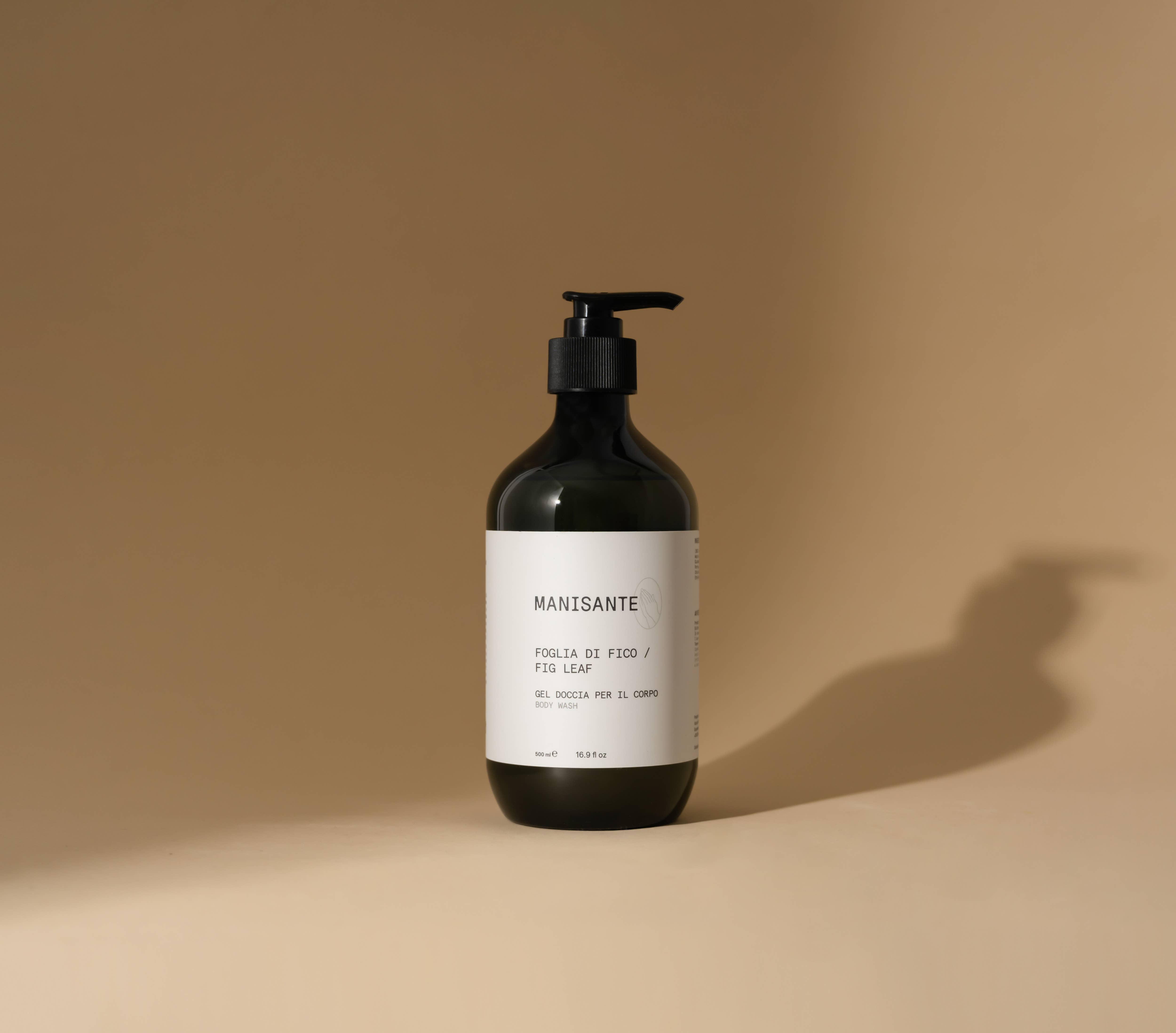 Manisante – wholesale Duschtvål – Fig Leaf vegansk och återvinningsbar duschgel för kroppen1