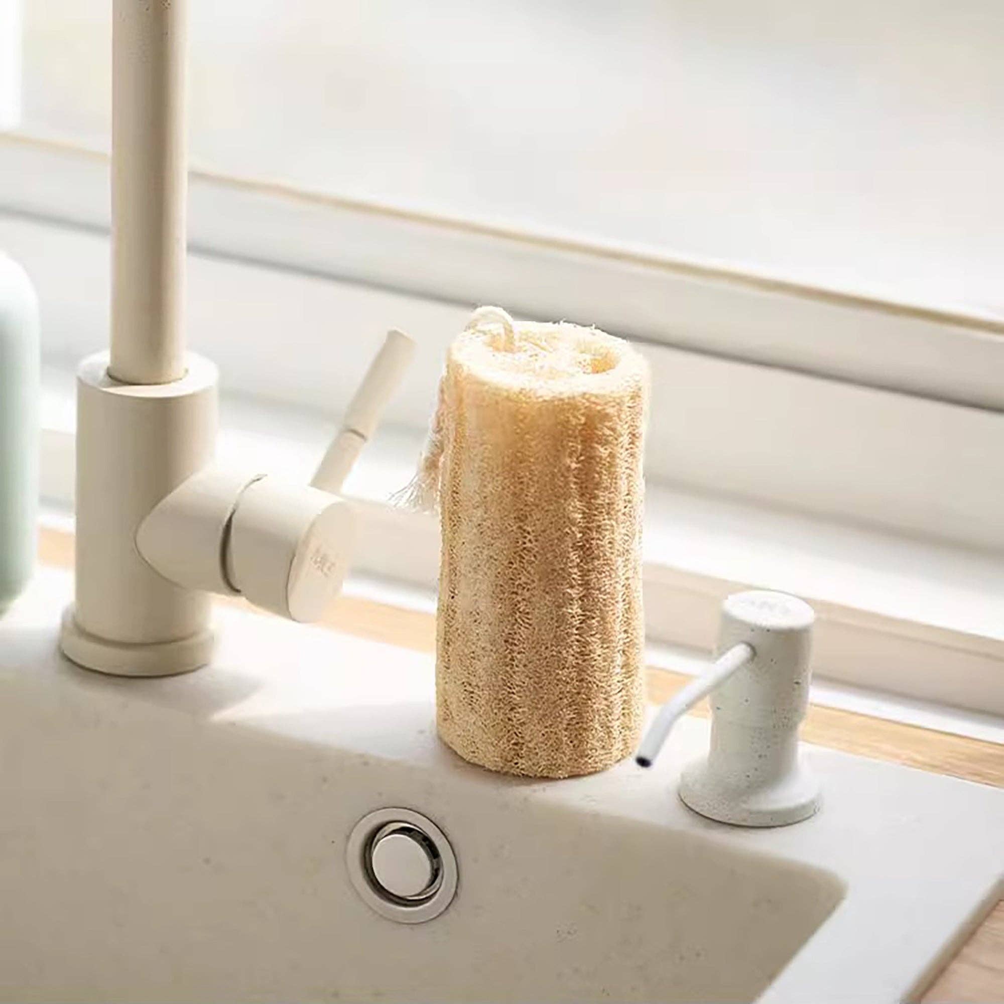 MinoCraft - Wholesale Cleaning Brush - Natural loofah cleaning brush0