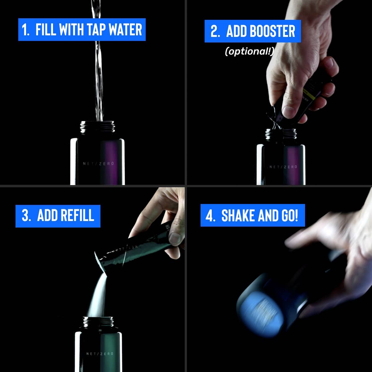 NET/ZERO® - Wholesale Facial Moisturizer - Natural Moisturiser Refill With Jojoba Oil & Vitamin E4