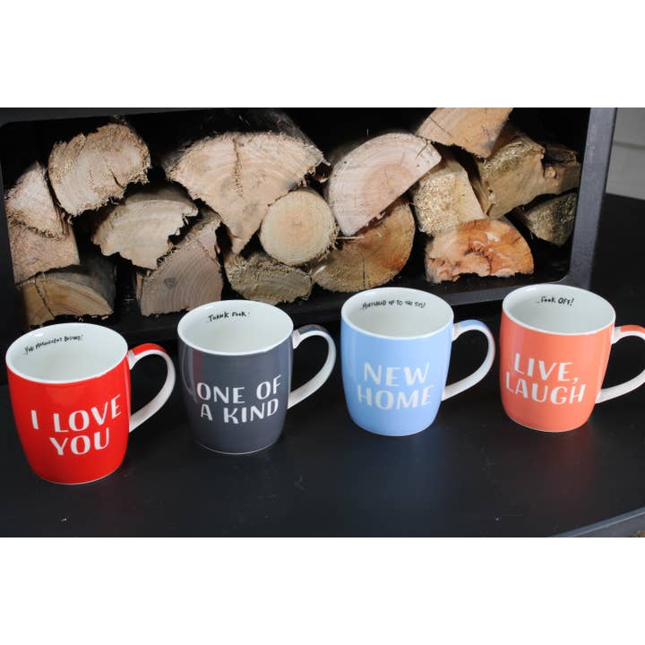 Smiling Faces - Wholesale Coffee Mug - Smile ...You Grumpy Bastard! - Brutally Honest Mugs4