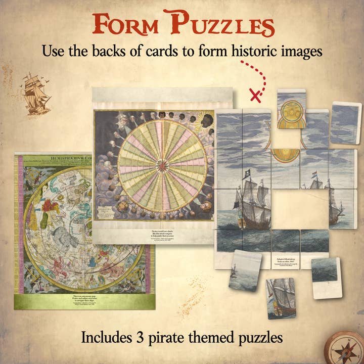 Starlux Games - Wholesale Brain Game - Kids - Word Treasures: Pirate-Themed Scavenger Hunts5
