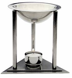 AROMALAND INC. - Wholesale Oil Warmer - Acropolis Stainless Steel0