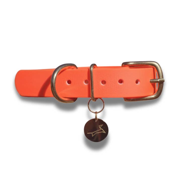 Vandtæt kollektion - Halsbånd Neon Orange for engroshandel hos The Dog Musthaves