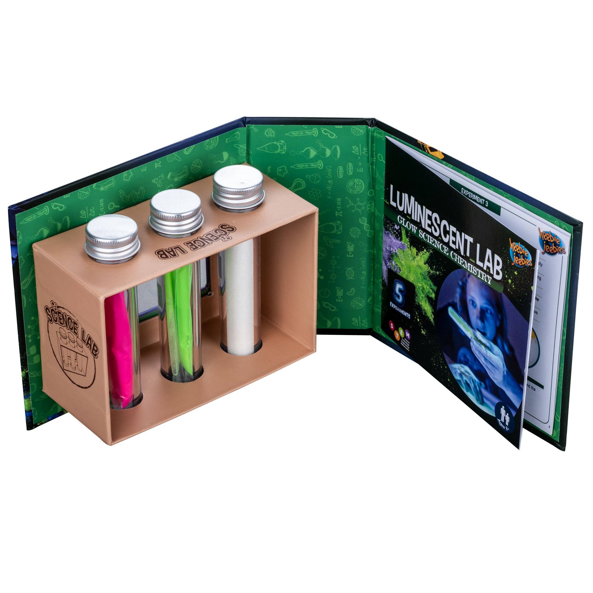 Heebie Jeebies USA - Wholesale DIY Craft Kit - Kids - Luminescent Lab Glow Science Chemistry3