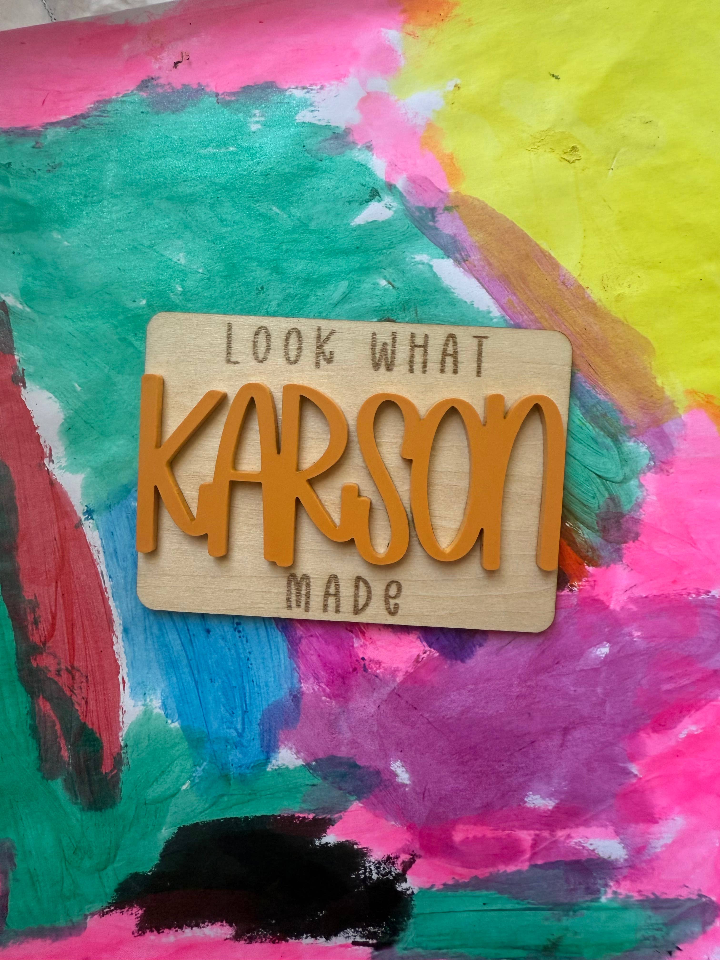 Retro Ranch Creations Wholesale – wholesale Magnet – Personalized Magnet | Look What I Made | Acrylic Magnet3