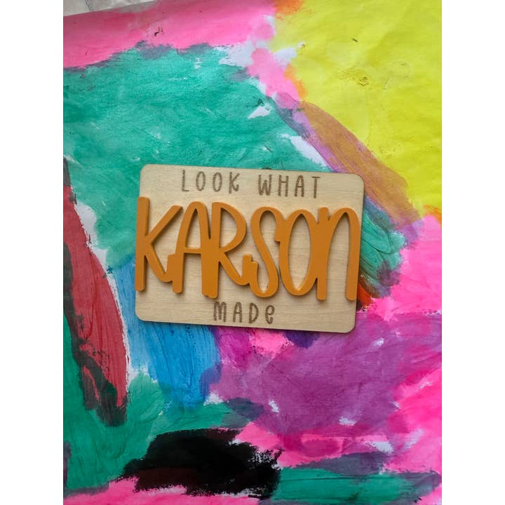 Retro Ranch Creations Wholesale - Wholesale Magnet - Personalized Magnet | Look What I Made | Acrylic Magnet3