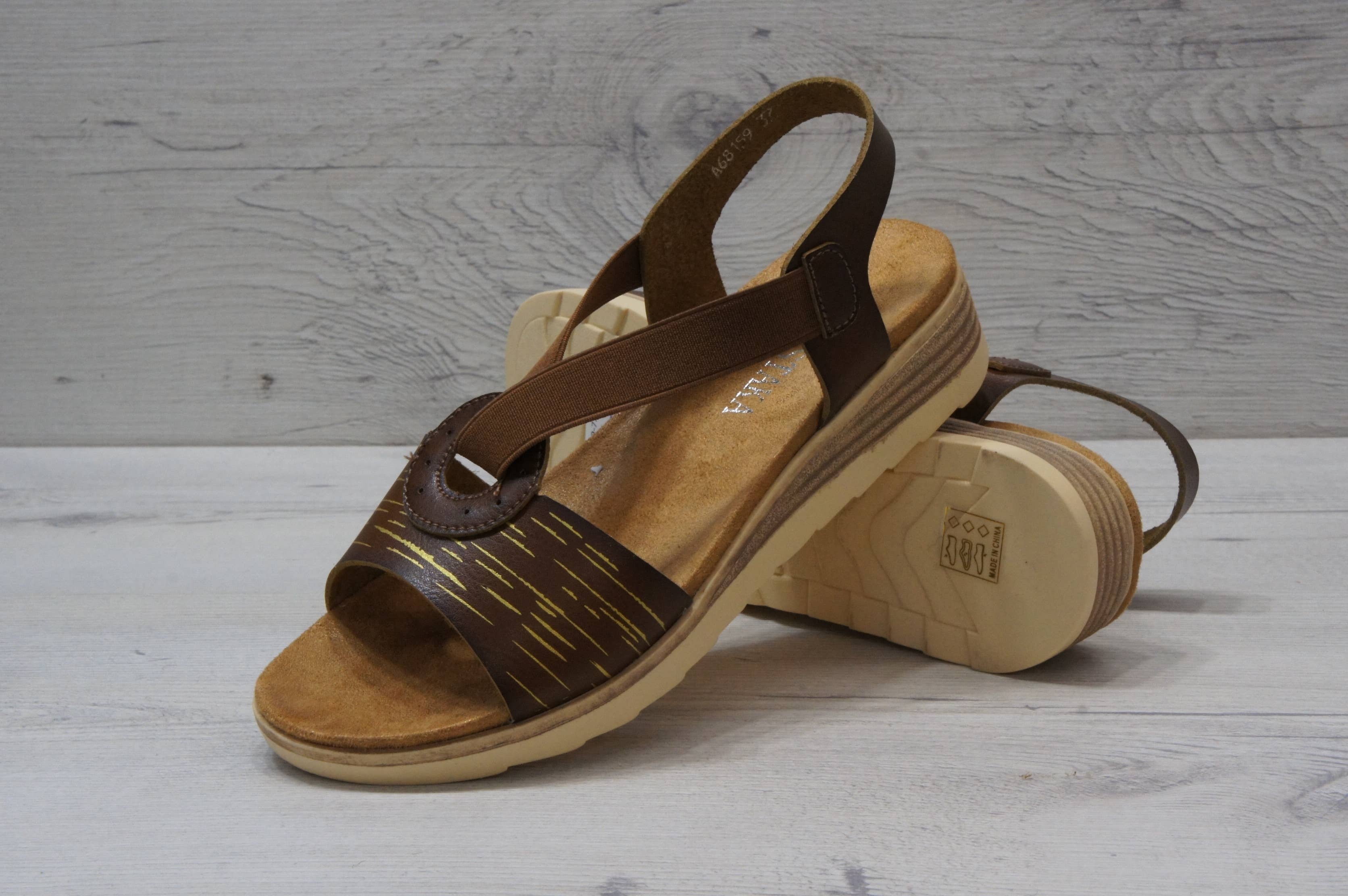 Top Staka – wholesale Sandals – Women's – A68159 Women's Plain Simple Circular Elastic Strap Sandals18