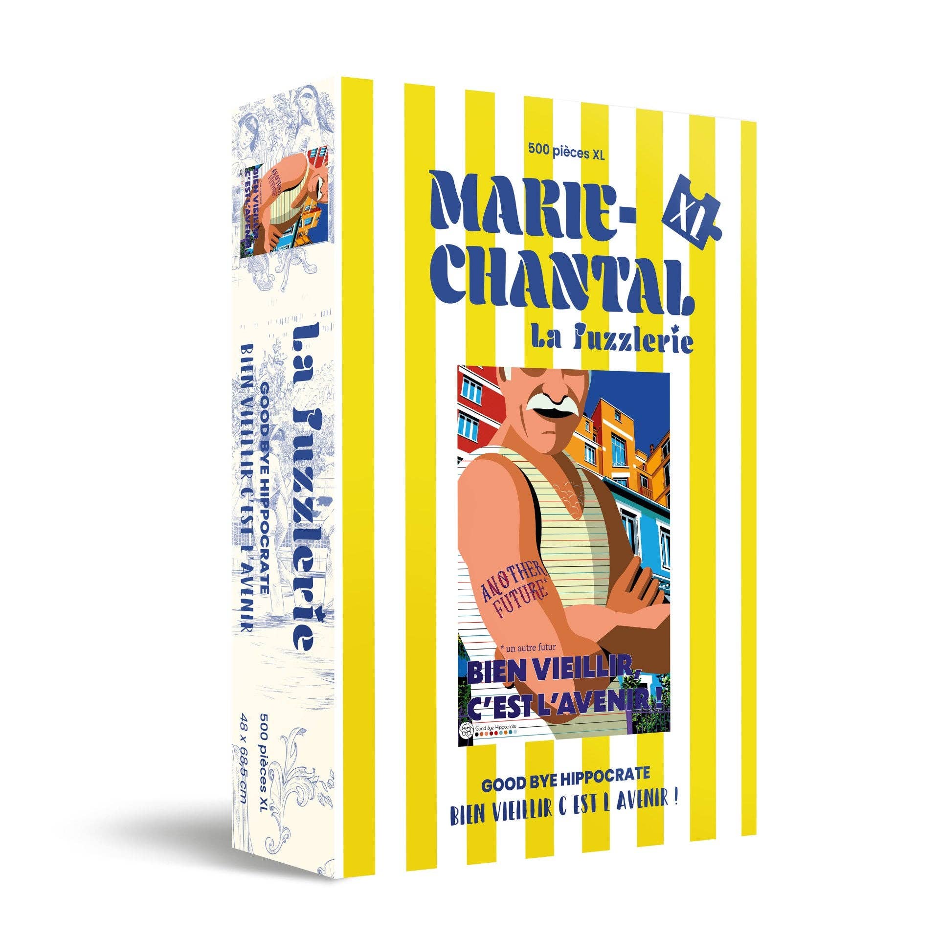 LA PUZZLERIE - Wholesale Puzzle - Adult - Puzzle 500 pieces XL - Aging well is the future1