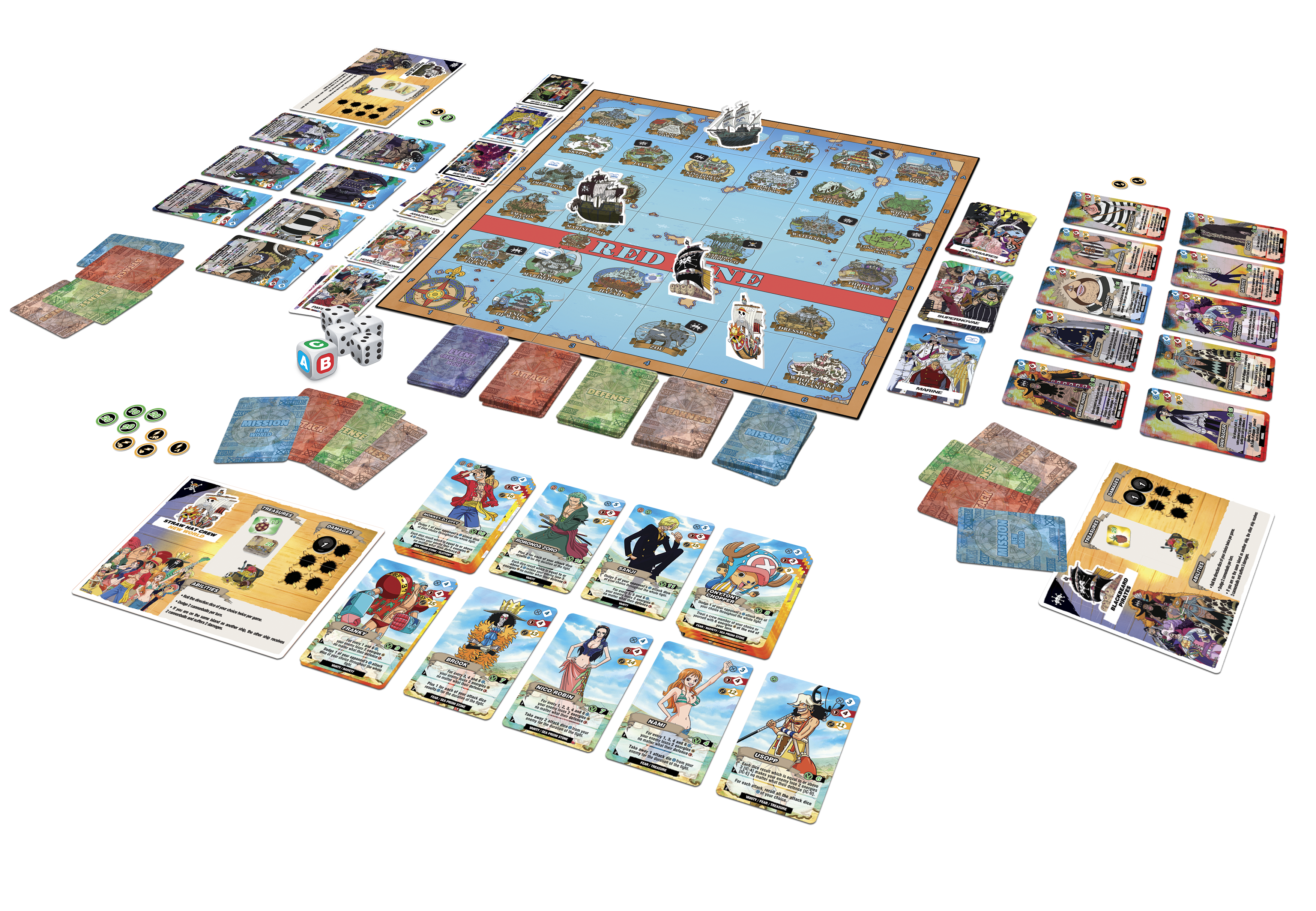 Japanime Games - Wholesale Board Game - Boardgame - One Piece: Adventure Island1