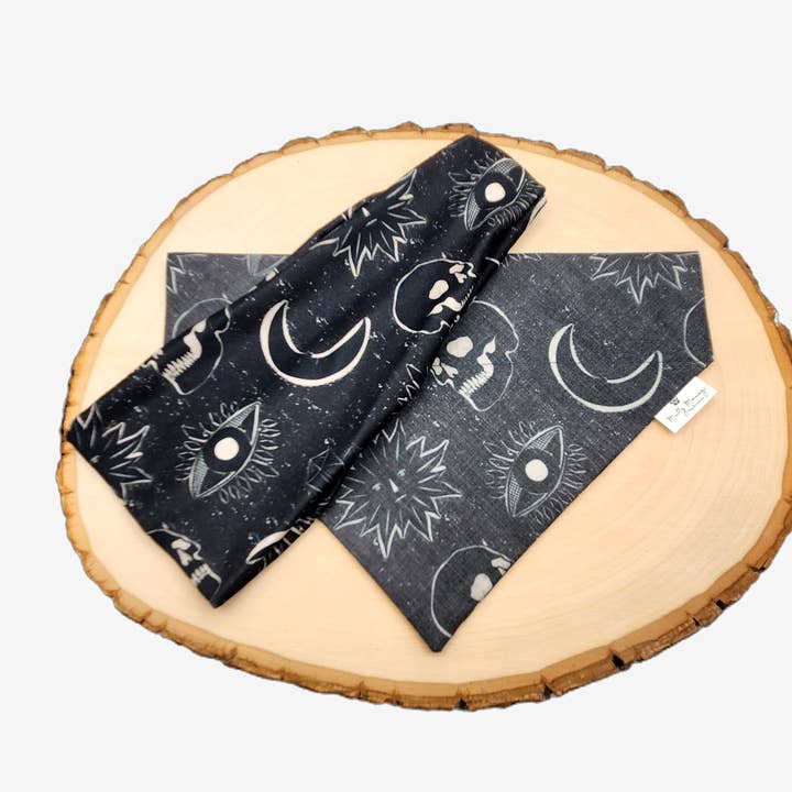 Conjunto de Bandolete e Bandana a Condizer da New Order por atacado de Mutty Mornings