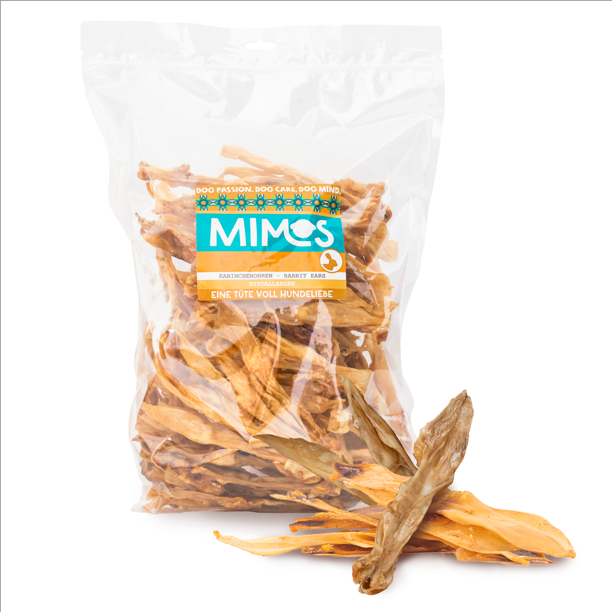 SavannaDog - Wholesale Pet Treats - Dog - Rabbit ears 100g1