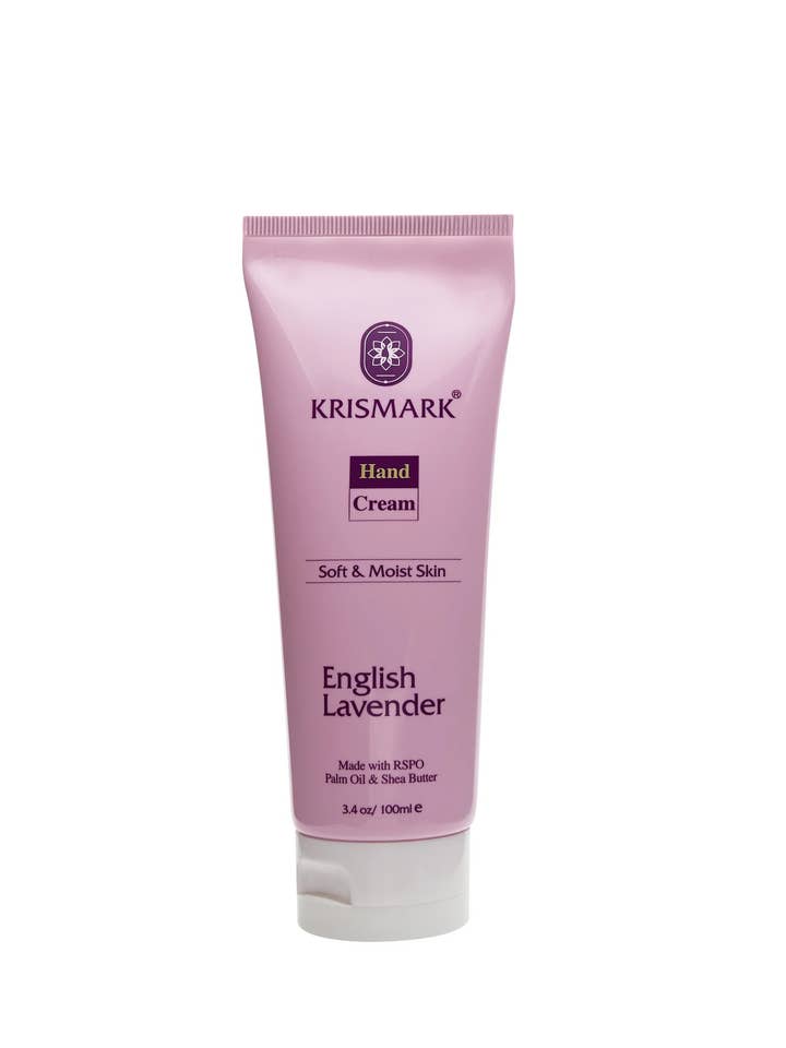 Hand Cream Lavender for wholesale by Krismark Cosmetics USA Inc.