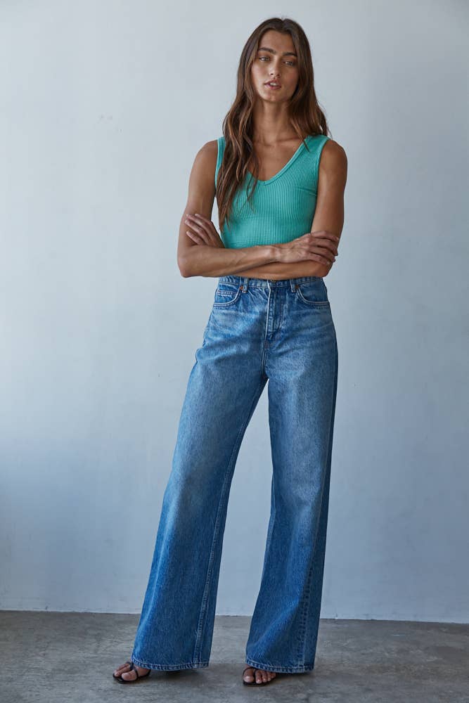 By Together - Wholesale Tank Top - Women's - S1050N | Seamless Sleeveless UV Neck Reversible Tank Top18