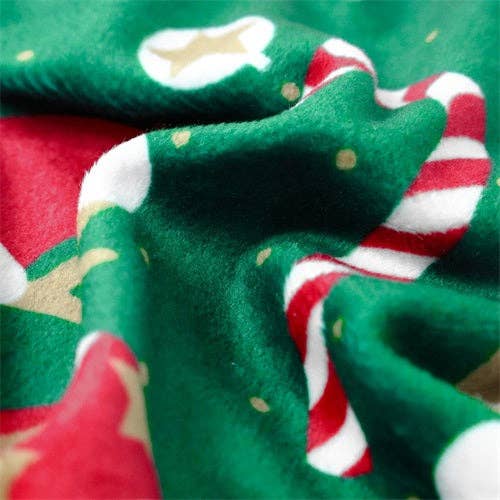 Fitwarm - Vente Pyjama – chien - Pyjama vert de Noël pour chien4