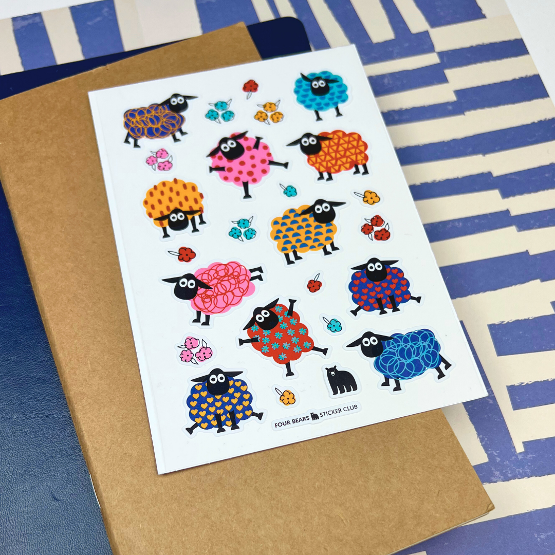 Four Bears Sticker Club - Wholesale Sticker - Fluffy and Fabulous5