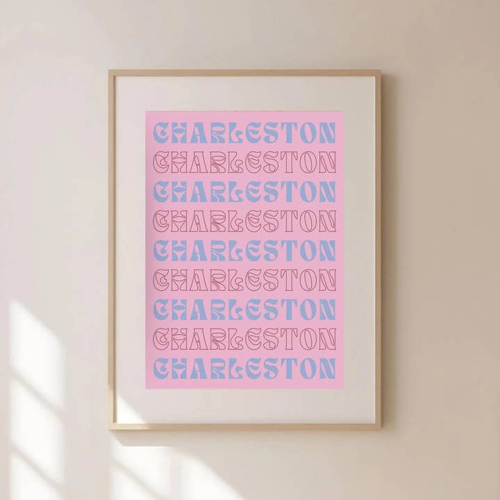 Olive Street Collective - Wholesale Art Print - Charleston South Carolina Print2