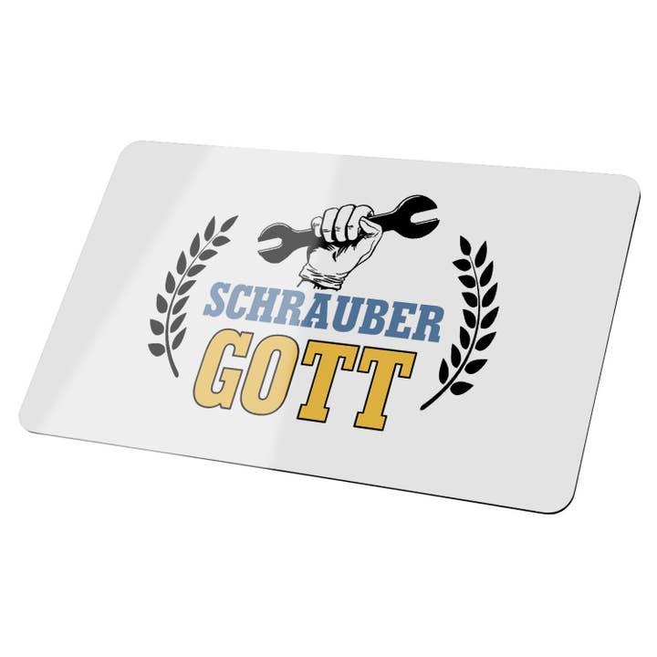 Brettchen Rechteckig Schraubergott H.0 Cm für den Großhandel von Gilde Handwerk Macrander GmbH & Co. KG