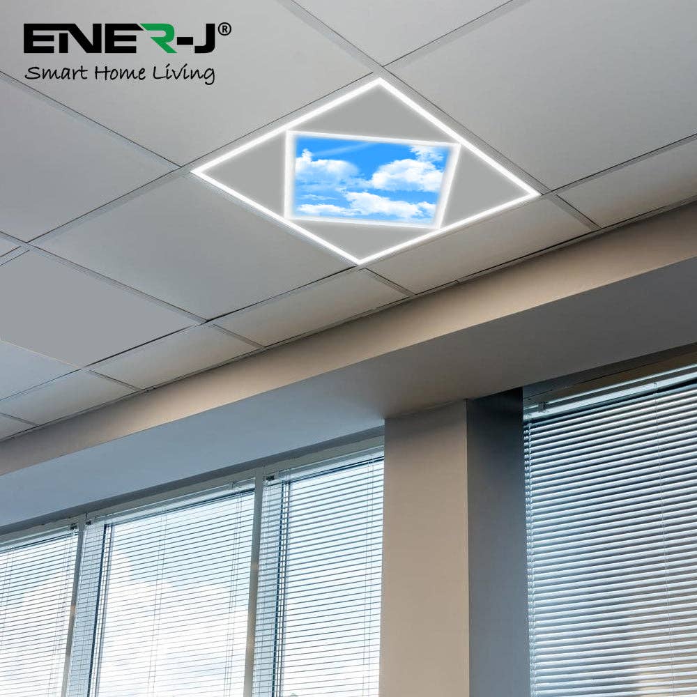 ENER-J - Vendita all'ingrosso Lampadine/Faretti - Pannello LED da soffitto Diamond Sky & Cloud 70W 60x60cm5