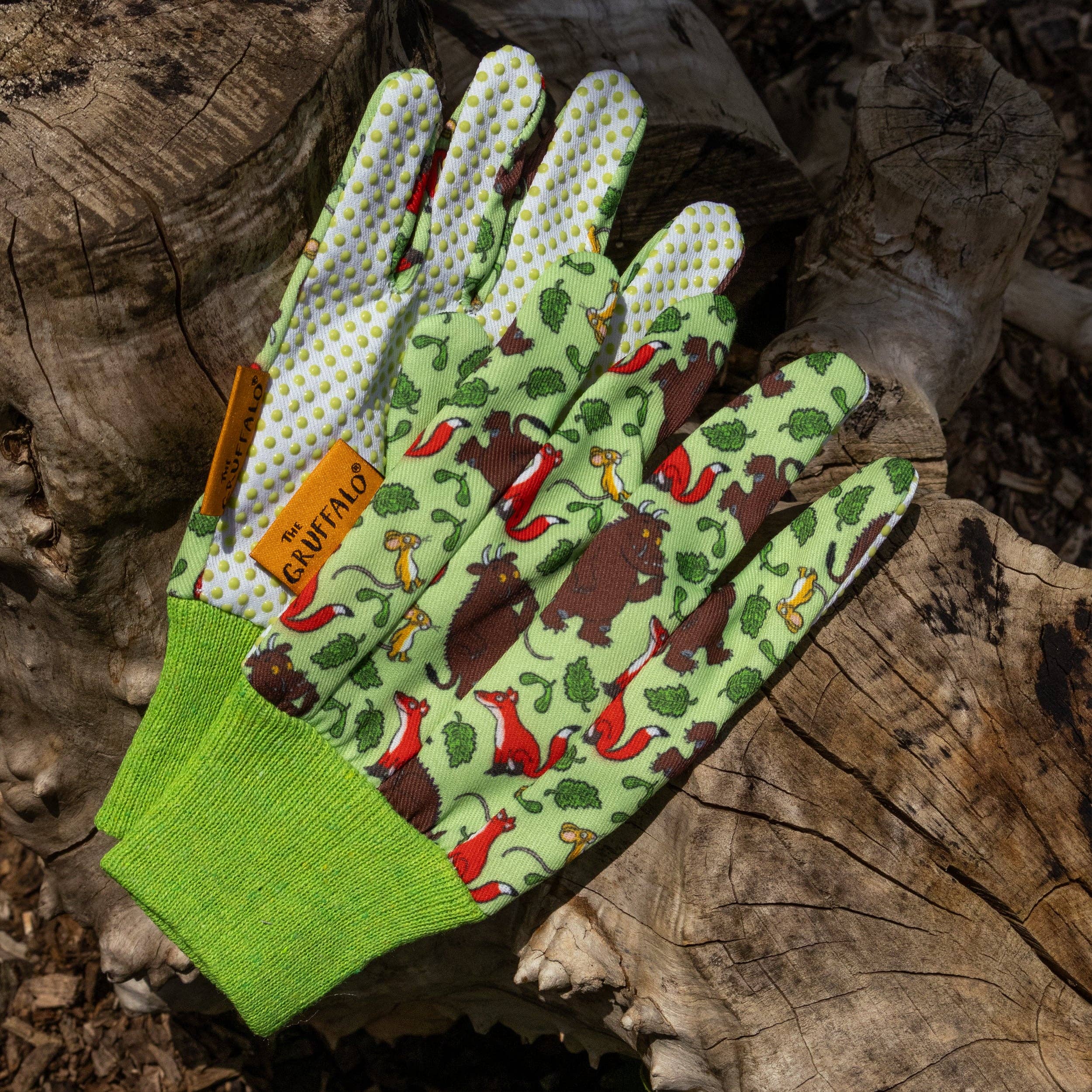 Robert Frederick Ltd – Großhandel Gartenhandschuhe – The Gruffalo Kinder-Gartenhandschuhe2