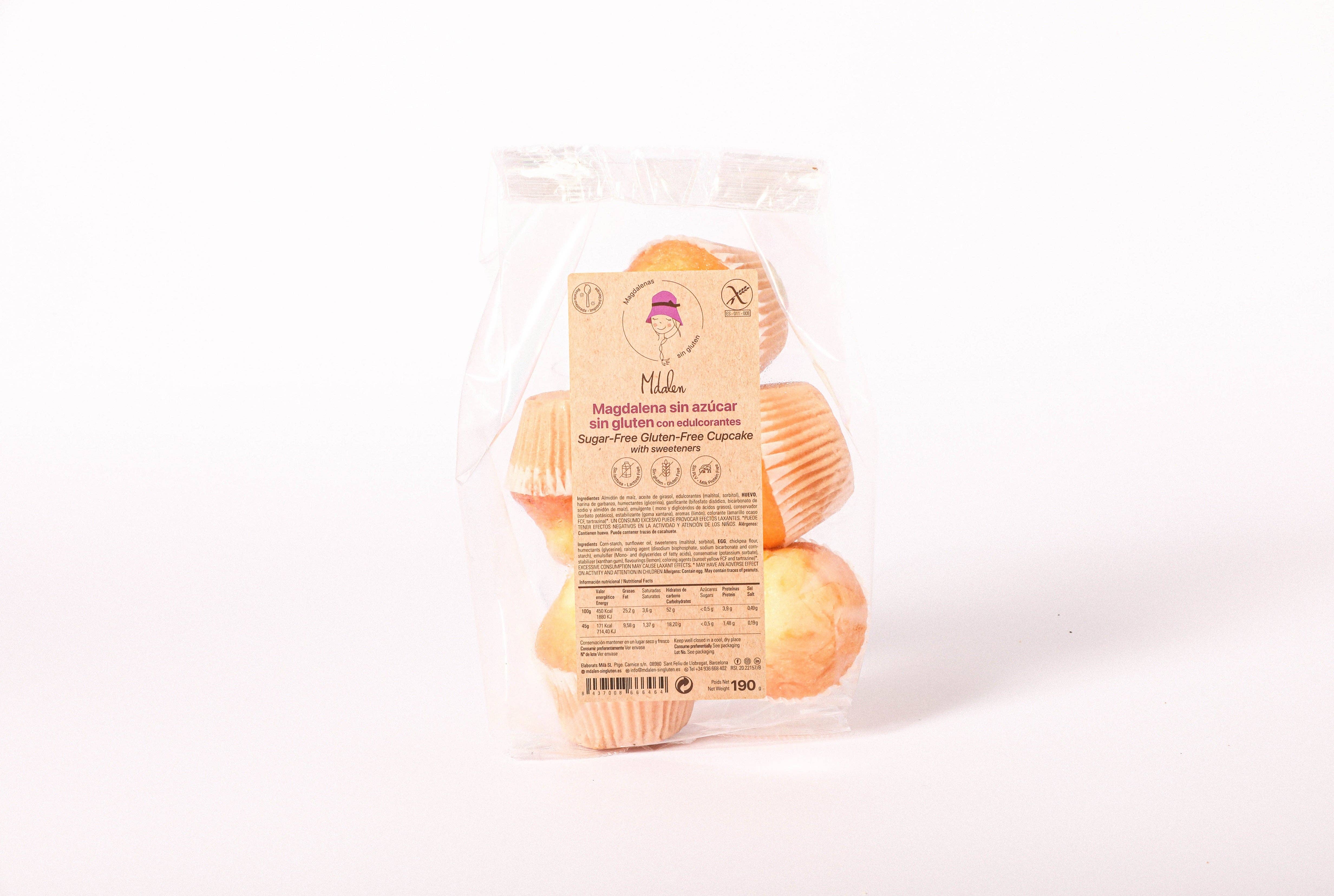 MDALEN – wholesale Kakor – 40 sockerfria muffins glutenfria, laktosfria, PLV-fria4