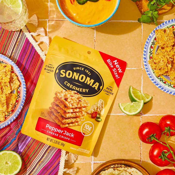 Sonoma Creamery - Wholesale Crackers - Sonoma Creamery Cheese Crisps - Pepper Jack2