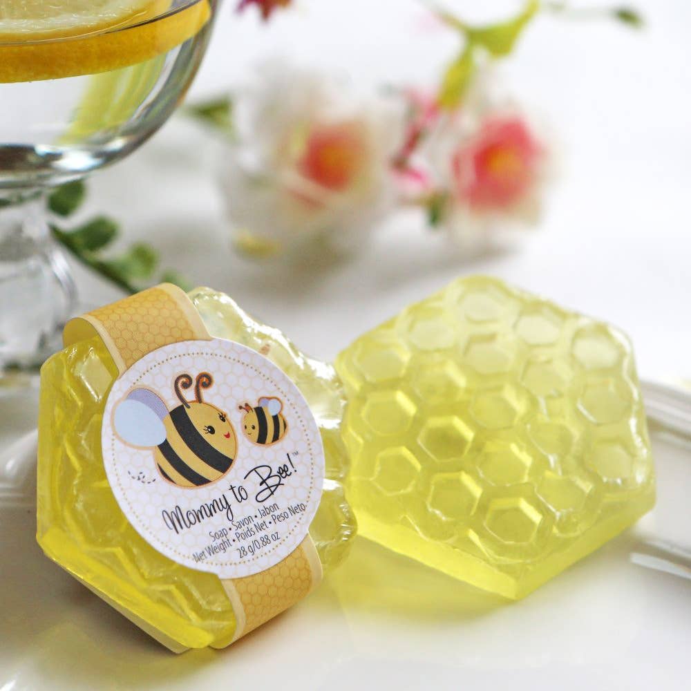 Kate Aspen - Wholesale Bar Soap - Mommy To Bee Honey Scented Honeycomb Soap (Set of 4)5