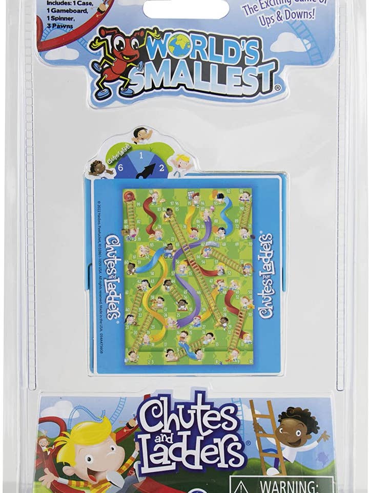 World's Smallest Chutes and Ladders Game for wholesale by Super Impulse USA