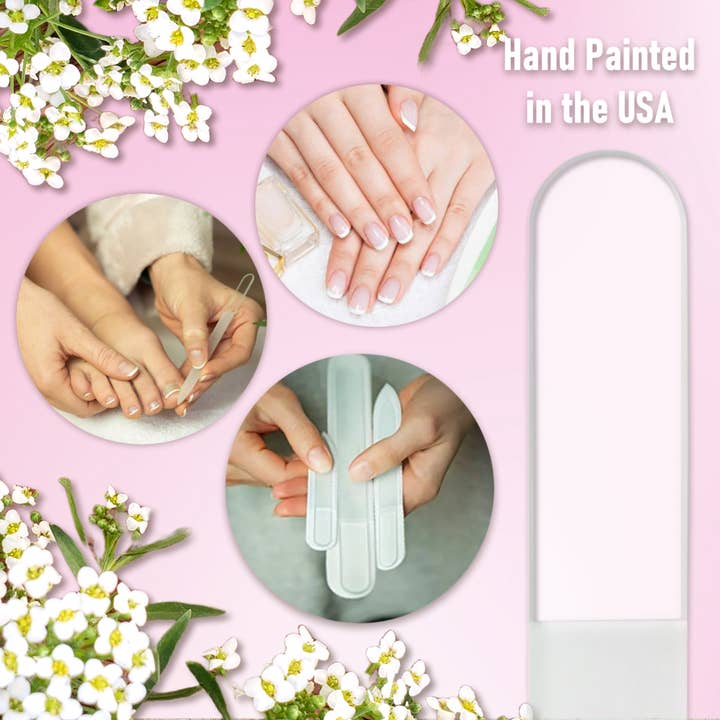 Classy Nail Files - Wholesale Nail file - Clear Czech Crystal Nail File4